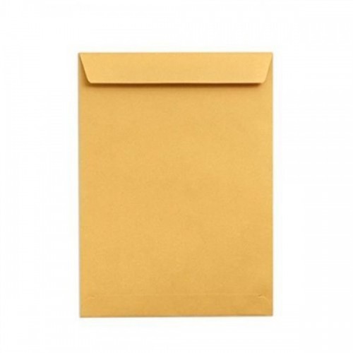 Laminated Envelope Yellow 100 GSM 16x12 Inch (Pack of 50 Pcs) Pack of 50